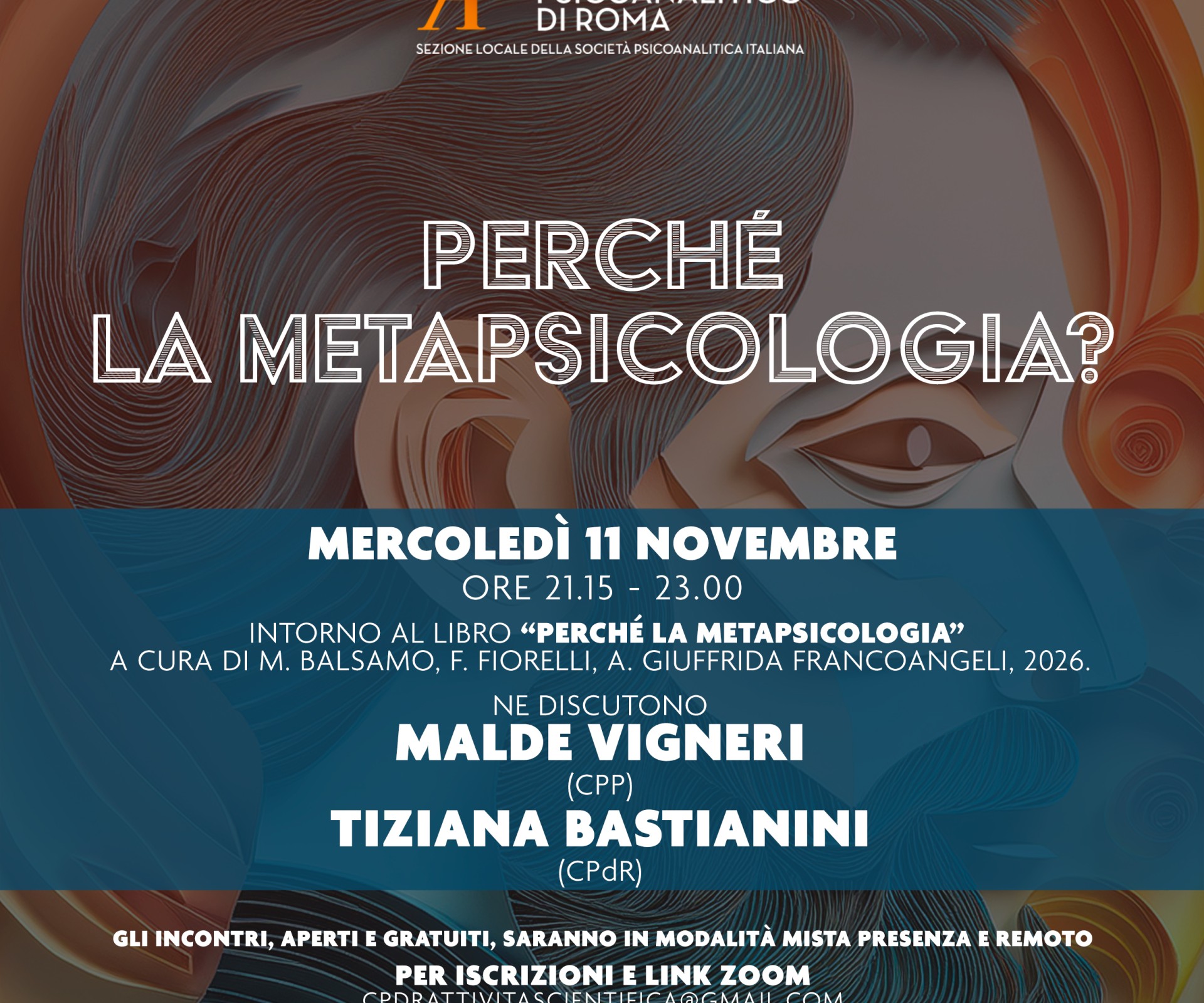 11 novembre 2026 ore 21:15 - Via Panama